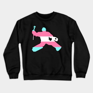 Field Hockey Goalie: Trans Pride Crewneck Sweatshirt